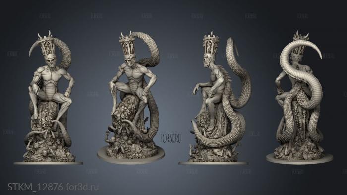 Dantes Inferno King Minos 3d stl модель для ЧПУ