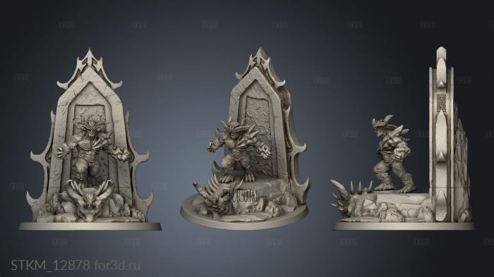 Dantes Inferno Phlegyas 3d stl модель для ЧПУ