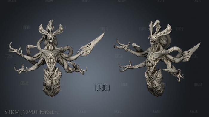 Dark Matriarch stl model for CNC