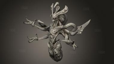Темная Матриарх 3d stl модель для ЧПУ