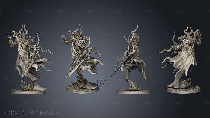 Darkness the Lich Lord King Skutagaard 3d stl модель для ЧПУ