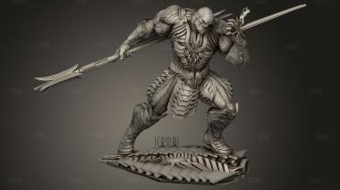 Скульптура Дарксайда 3d stl модель для ЧПУ