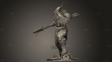 Скульптура Дарксайда 3d stl модель для ЧПУ