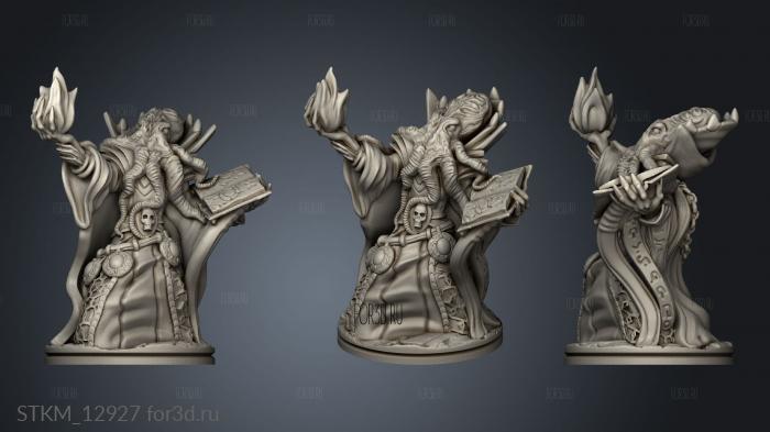 Mind Horror Warlock 3d stl модель для ЧПУ