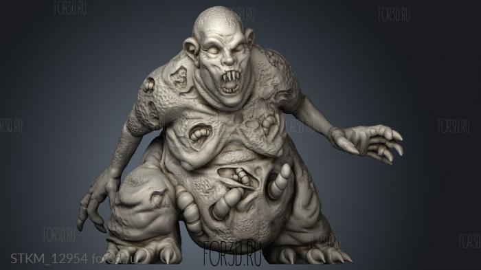 Mane Demon Angry stl model for CNC