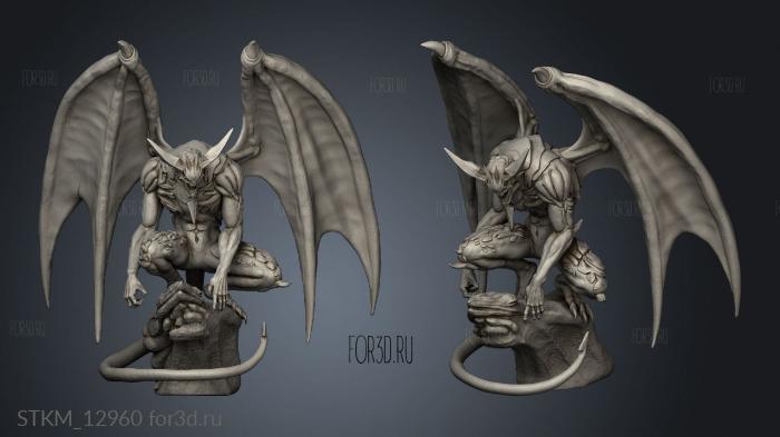 Satan Huge stl model for CNC