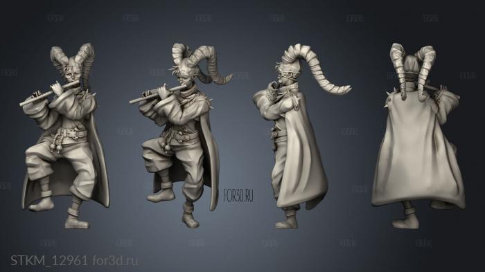 Warlock Apprentice Flute 3d stl модель для ЧПУ