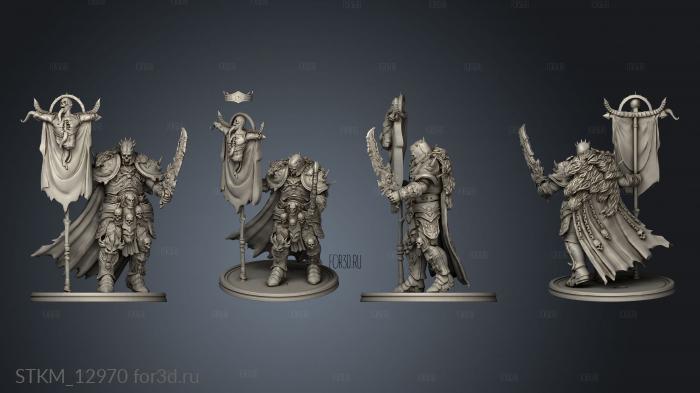 Death Knight Pauldrons 3d stl модель для ЧПУ