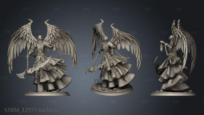 Death Reapers Chemosh stl model for CNC