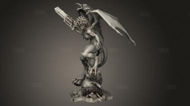 ДЕМОНА 3d stl модель для ЧПУ