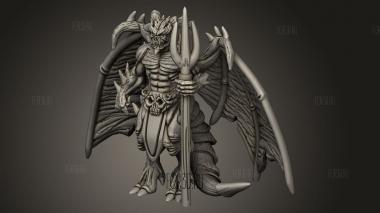 Черепа Демонического Пламени 3d stl модель для ЧПУ