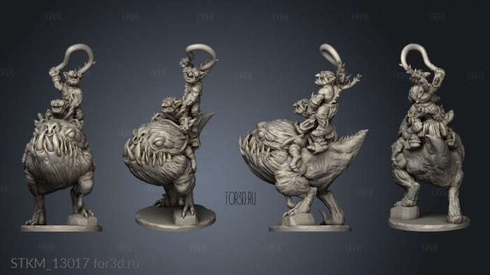 Goblin Hound Riders Rider 3d stl модель для ЧПУ