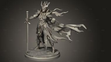 Танцуют вампиры Пеший рыцарь-вампир 3d stl модель для ЧПУ