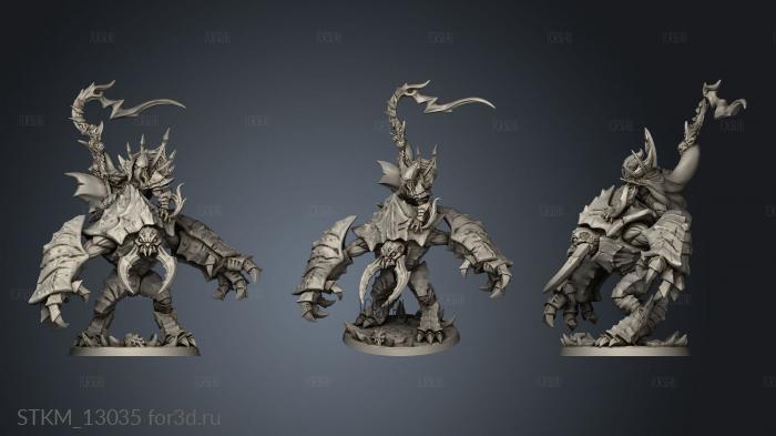 Depth Ones Reavers AG thos on Hive Colossus stl model for CNC