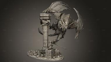 Тяжелые Всадники Бат 3d stl модель для ЧПУ