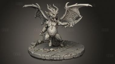 Злокачественный 3d stl модель для ЧПУ