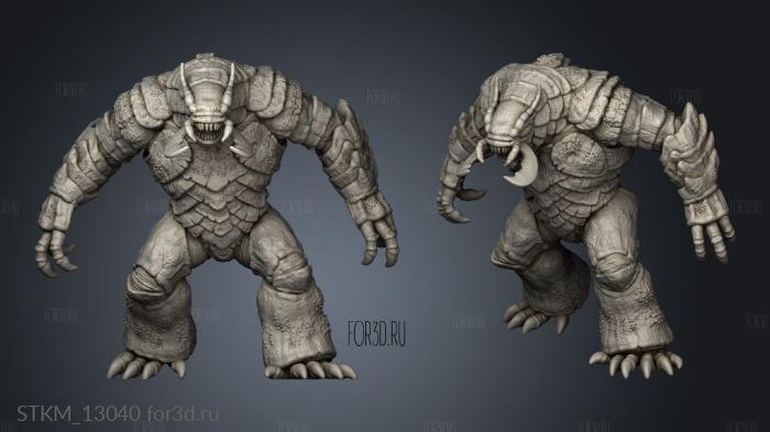 Depths The Mountain Cave Brutus Brute stl model for CNC