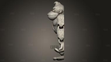 Донки Конг 3d stl модель для ЧПУ