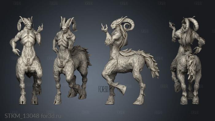 Fey Woods Centauroid Satyr 3d stl модель для ЧПУ