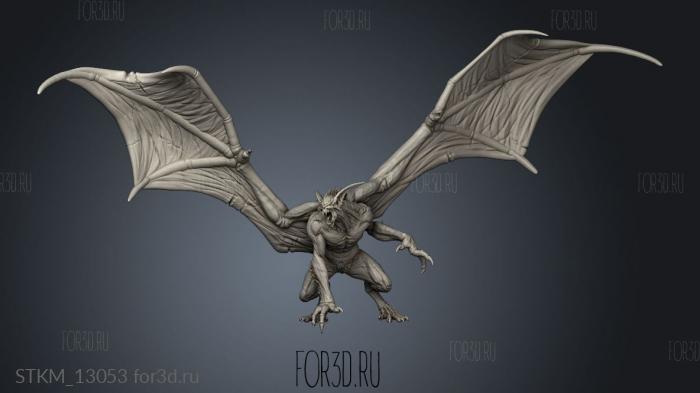 Flying Vampires Vampire Crouch stl model for CNC