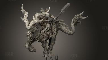 Драконья Империя Киринских Всадников 3d stl модель для ЧПУ