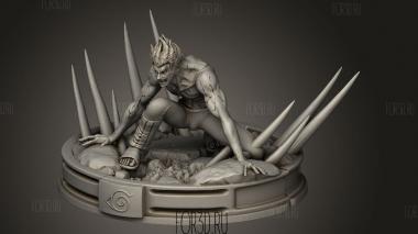 Диорама Майто Гай 3d stl модель для ЧПУ