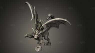 Повелитель ужасных эльфов мантикора 3d stl модель для ЧПУ