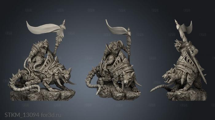 Dire Rat Riders 3d stl модель для ЧПУ