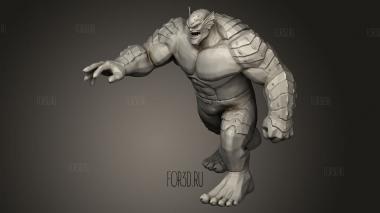 Мерзость 3d stl модель для ЧПУ