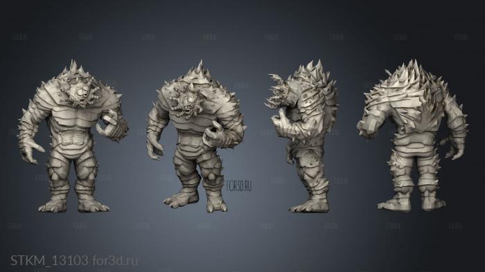 DL Immortal Abomination 3d stl модель для ЧПУ