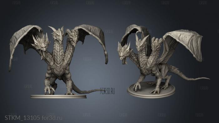 Dragon stl model for CNC