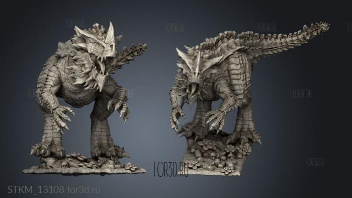 FERAL CARNOSAUR 3d stl модель для ЧПУ