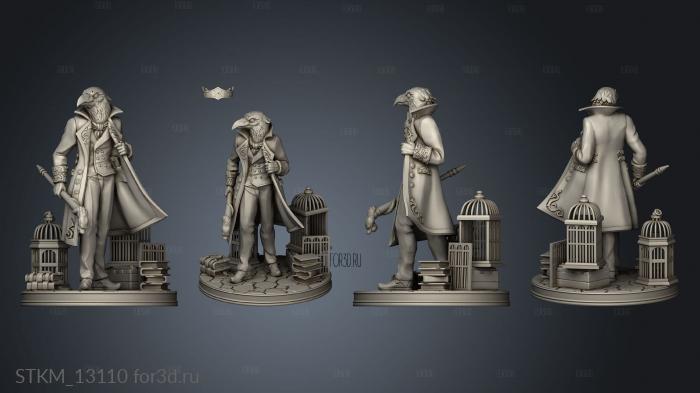 Doctor Miles Rook Cage 3d stl модель для ЧПУ