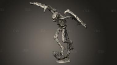 Крылатый ужас 3d stl модель для ЧПУ