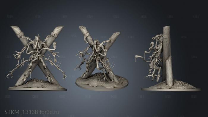 Demons the depths Shrike Herald Trophies Mountain stl model for CNC