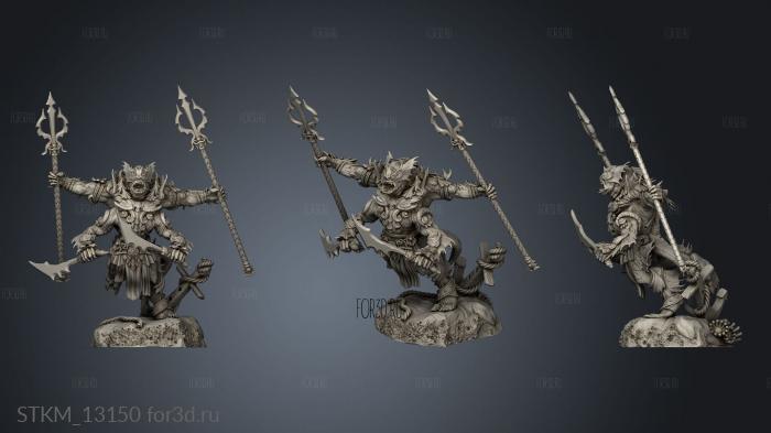 Shakarkha Tidebringers stl model for CNC