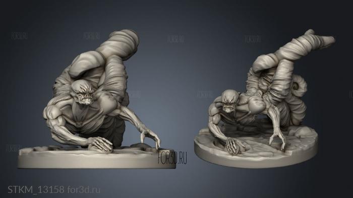 Draco Eldritch Century Living Nightmares Thing That Lurks monsters mon ec stl model for CNC