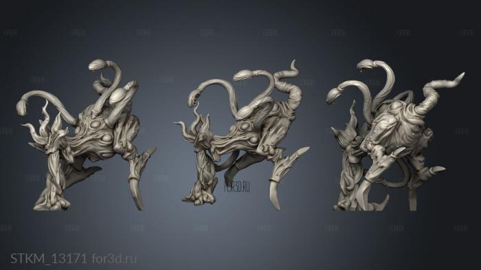 Draco Eldritch Century Tyrant and Raptors monsters mon ec 3d stl модель для ЧПУ