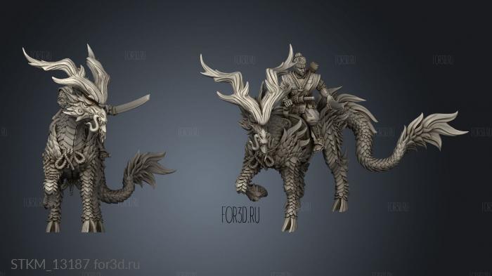 Dragon Empire Kirin Riders 3d stl модель для ЧПУ