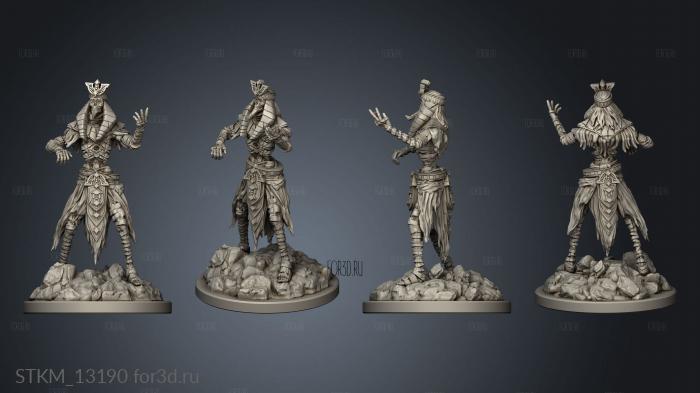 Egyptian Mummy Warrior 3d stl модель для ЧПУ