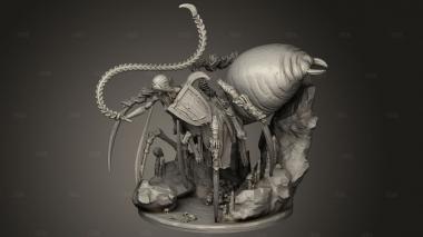 Водитель Переделал фем-воин 3d stl модель для ЧПУ