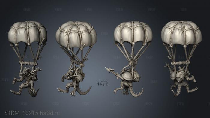 Dragon War Kobold Paratroopers Para CB 3d stl модель для ЧПУ