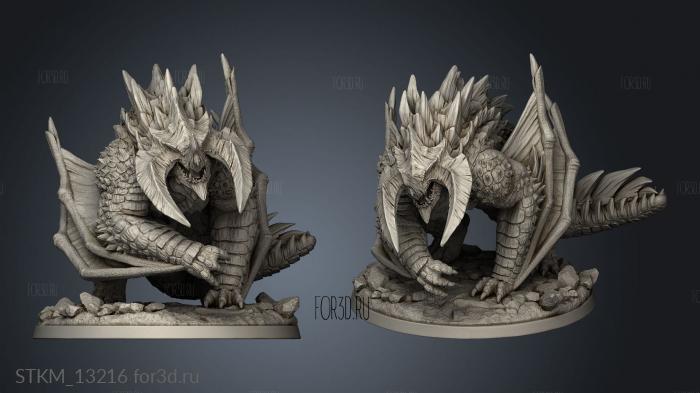 Dragon War Siege Wyvern trapper lodge stl model for CNC