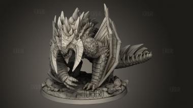 Драконья война,Осада охотничьего домика Виверн 3d stl модель для ЧПУ