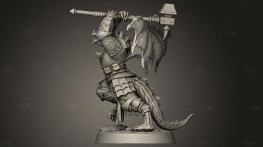 Война Драконов,Змеекровная Элита,охотничий домик,Элитный Драконид 3d stl модель для ЧПУ