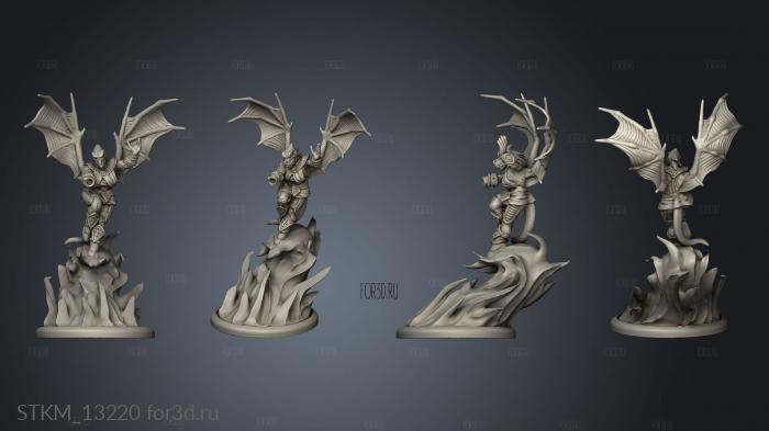 Dragonborn Casters Ice Fire Fem Magma Shaman Mm 3d stl модель для ЧПУ