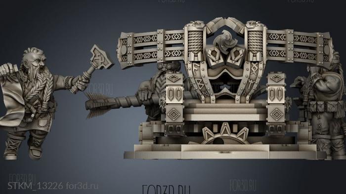 Dragons Lake Miniaturas Ballista Dwarven Holds Dragon Ballista 3d stl модель для ЧПУ