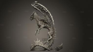 Драконы Красной Луны Дехриля 3d stl модель для ЧПУ