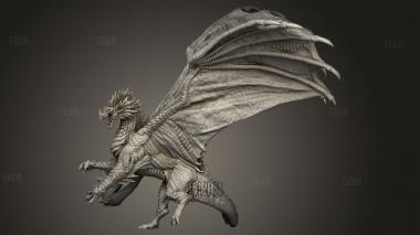 Драконы Красной Луны ракса 3d stl модель для ЧПУ
