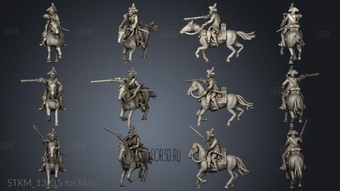 Dragoons carabine 3d stl модель для ЧПУ